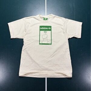 Adidas Originals x Disney Toy Story Rex T Shirt Size XS Cream Green Rare
